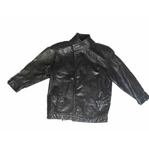Vintage LANNA Genuine Leather Women’s Coat‎ - Croc Embossed Leather - Size Small